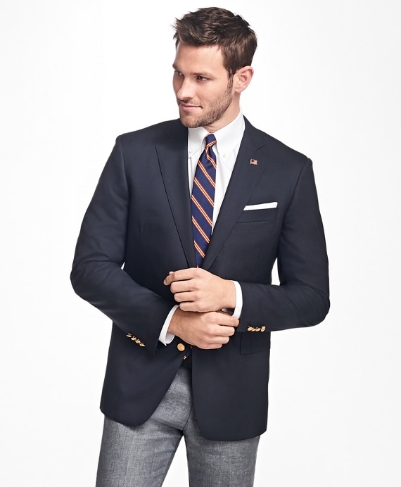 Regent Fit Two-Button 1818 Blazer - Brooks Brothers Factory Outlet