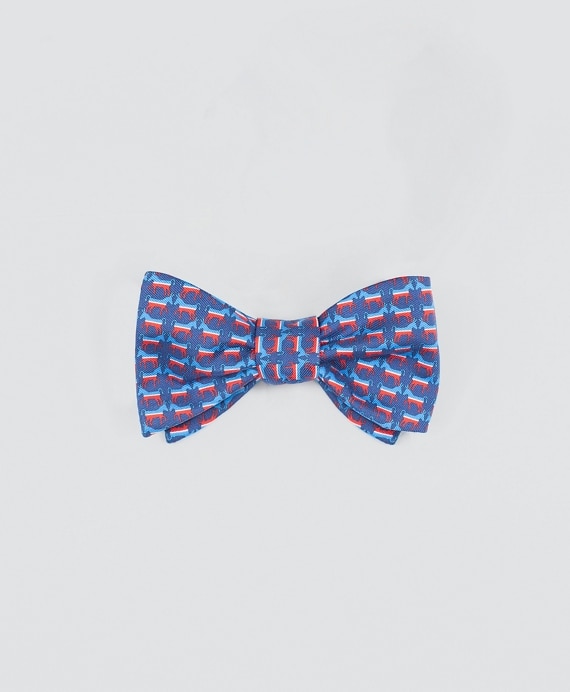 Donkey-Patterned Bow Tie - Brooks Brothers Outlet