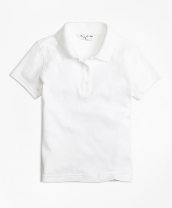 Girls Short-Sleeve Polo Shirt - Brooks Brothers Outlet