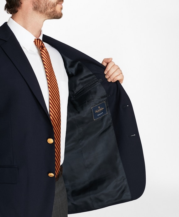 Madison Fit Doeskin Stretch Wool Blazer - Brooks Brothers Outlet
