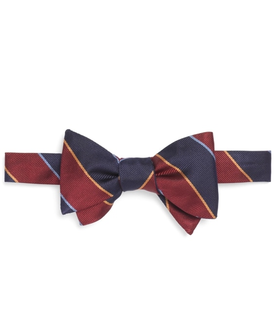 Argyle Sutherland Rep Bow Tie - Brooks Brothers Outlet