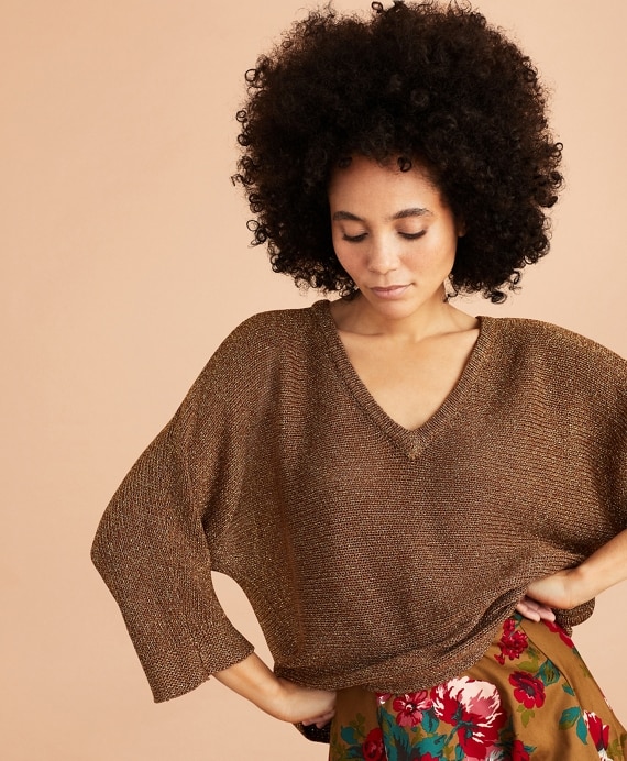 Dolman-Sleeve Sweater - Brooks Brothers Outlet