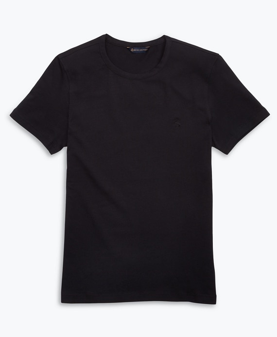 Stretch Cotton Jersey Crewneck T-Shirt - Brooks Brothers Outlet