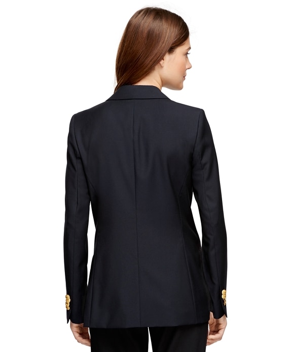 Petite Loro Piana&reg; Classic Fit Two-Button Blazer - Brooks Brothers Outlet
