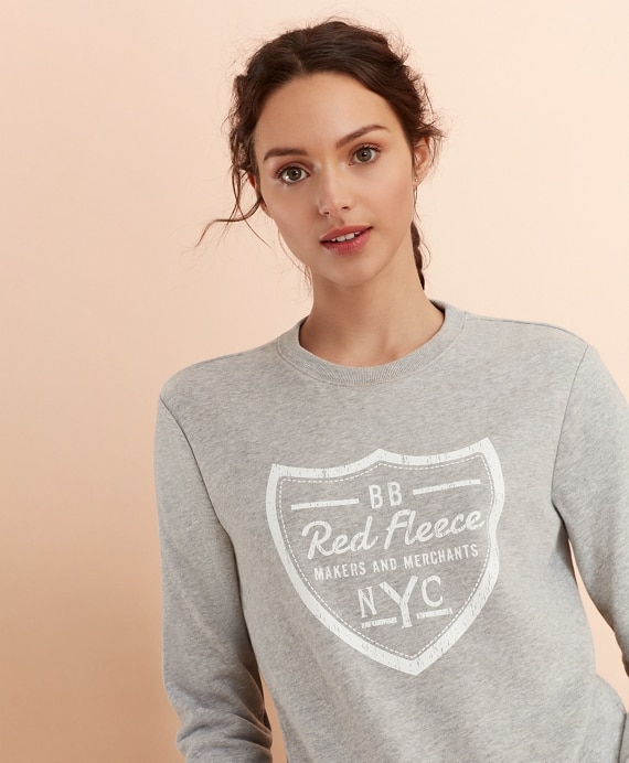 Logo Crest Sweatshirt - Brooks Brothers Outlet