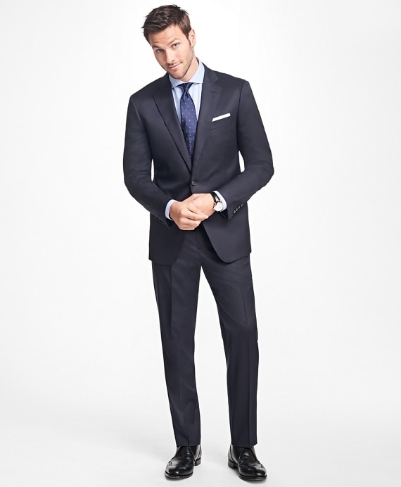 Regent Fit Stretch Wool Two-Button 1818 Suit - Brooks Brothers Outlet