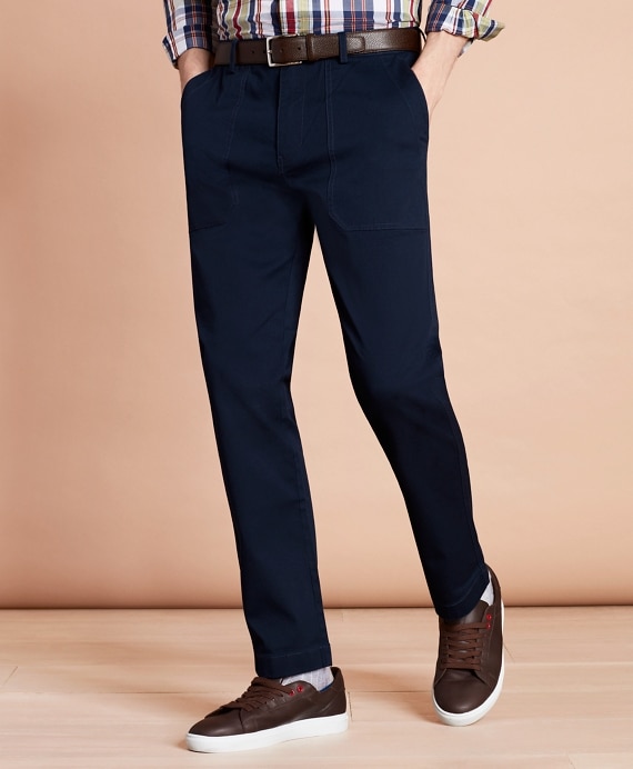 Leather Sneakers - Brooks Brothers Outlet
