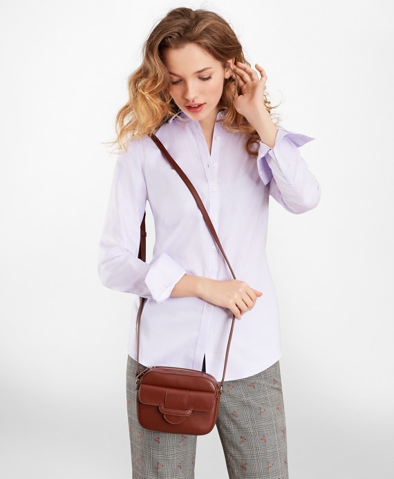Petite Supima&reg; Cotton Royal Oxford Fitted Shirt - Brooks Brothers Outlet