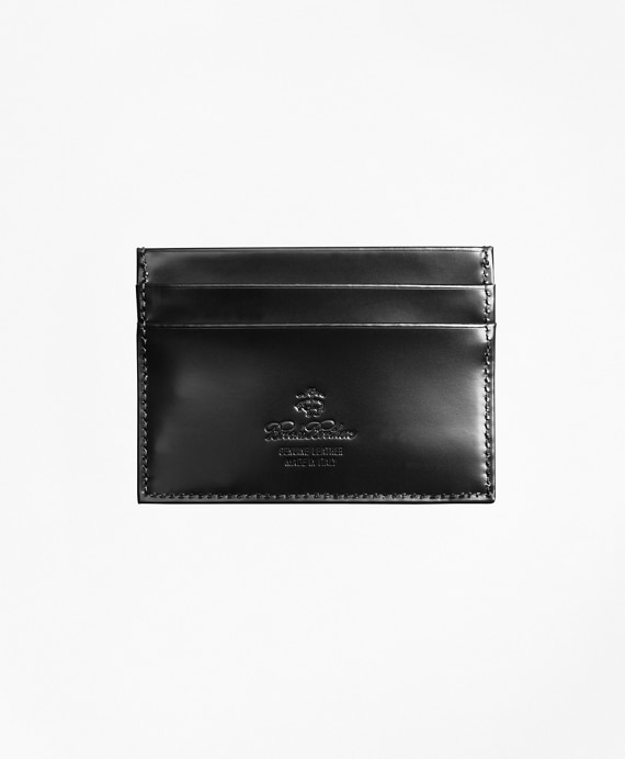 French Calfskin Slim Card Case - Brooks Brothers Outlet