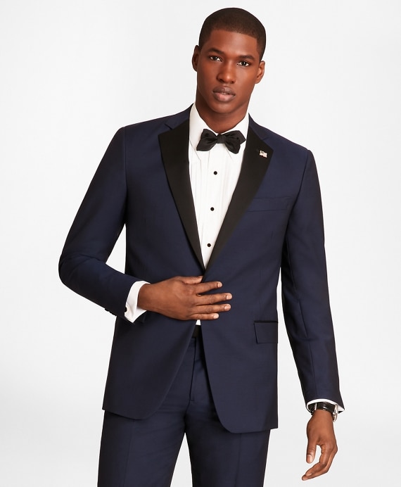 Regent Fit One-Button Navy Tuxedo - Brooks Brothers Factory Outlet