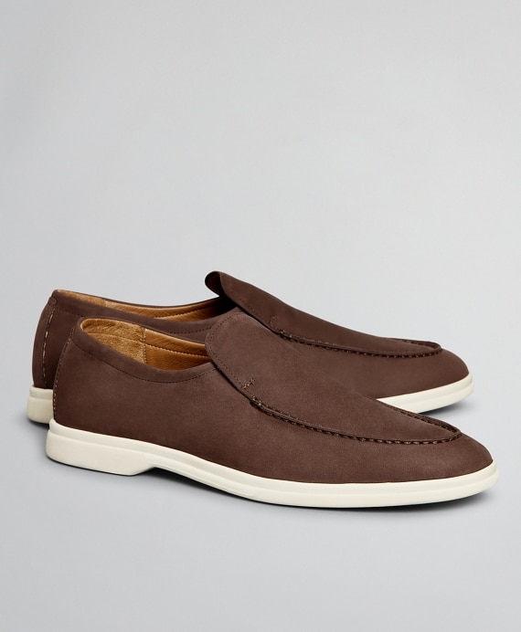 The Brooks Brothers Voyager 1 Shoe - Nubuck - Brooks Brothers Outlet