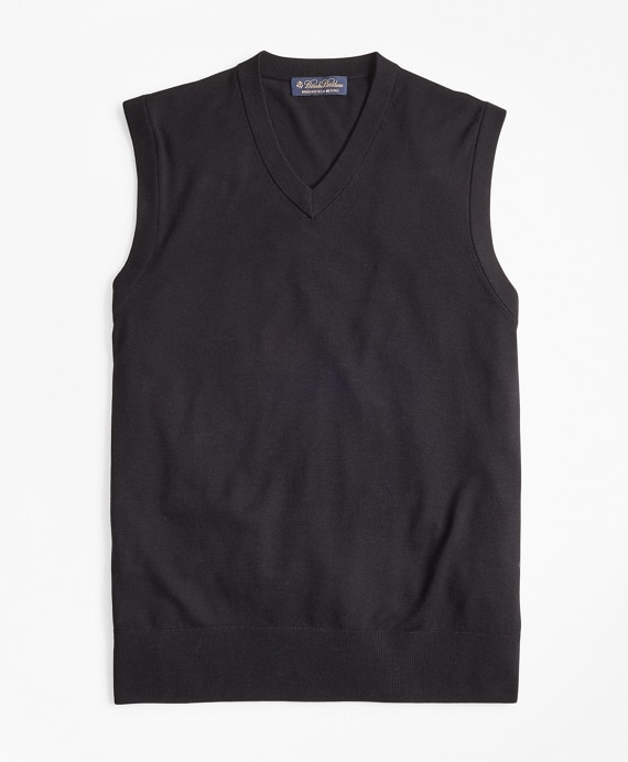 BrooksTech&trade; Merino Wool Vest - Brooks Brothers Outlet
