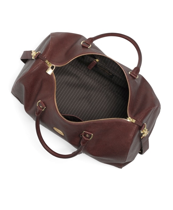 Football Leather Duffel - Brooks Brothers Outlet