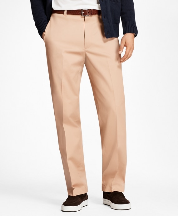 Hudson Fit Lightweight Stretch Advantage Chino&reg; Pants - Brooks Brothers Outlet