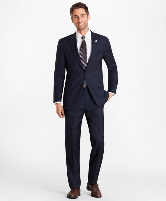 Madison Fit Pinstripe 1818 Suit - Brooks Brothers Outlet