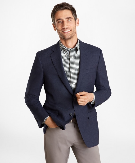 Madison Fit Hopsack Sport Coat - Brooks Brothers Outlet