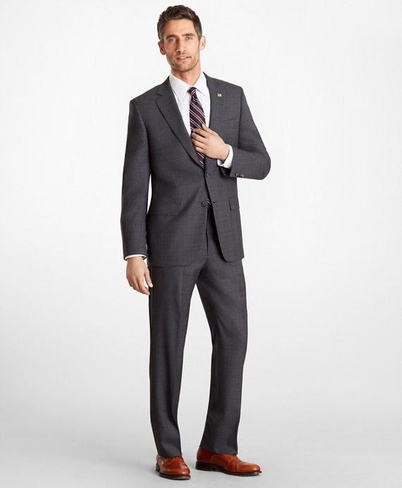 Madison Fit Plaid 1818 Suit - Brooks Brothers Outlet