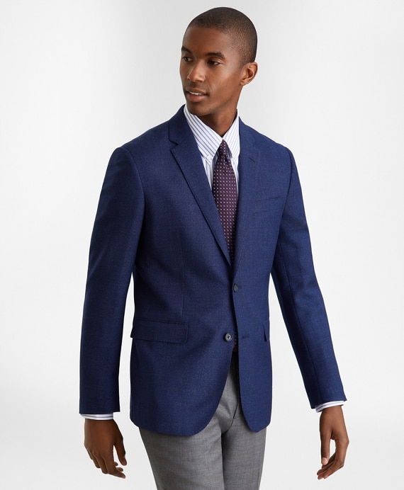 Milano Fit Hopsack Sport Coat - Brooks Brothers Outlet
