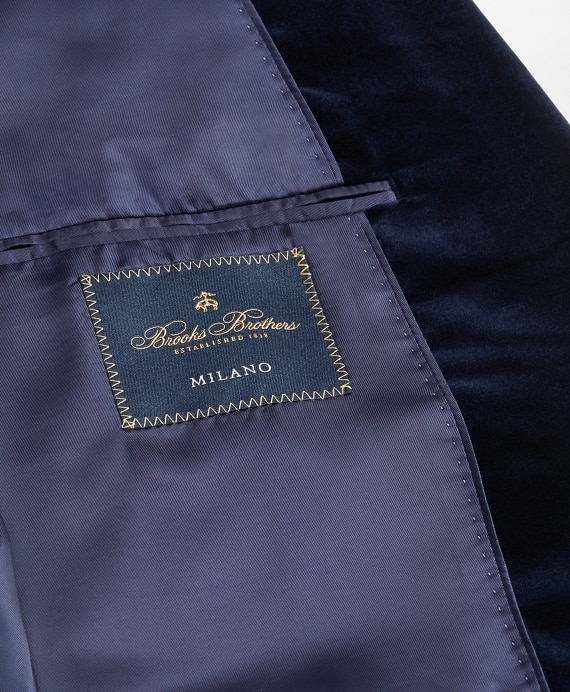 Milano Fit Velvet Tuxedo Jacket - Brooks Brothers Outlet