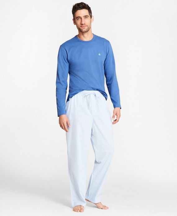 Pin-Dot Stripe Lounge Set - Brooks Brothers Outlet
