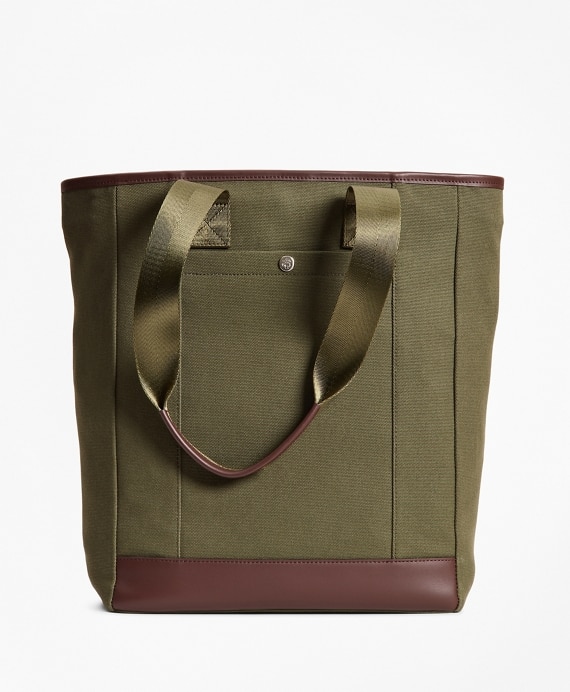Canvas Tote Bag - Brooks Brothers Outlet