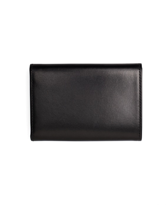 French Calfskin Trifold Wallet - Brooks Brothers Outlet