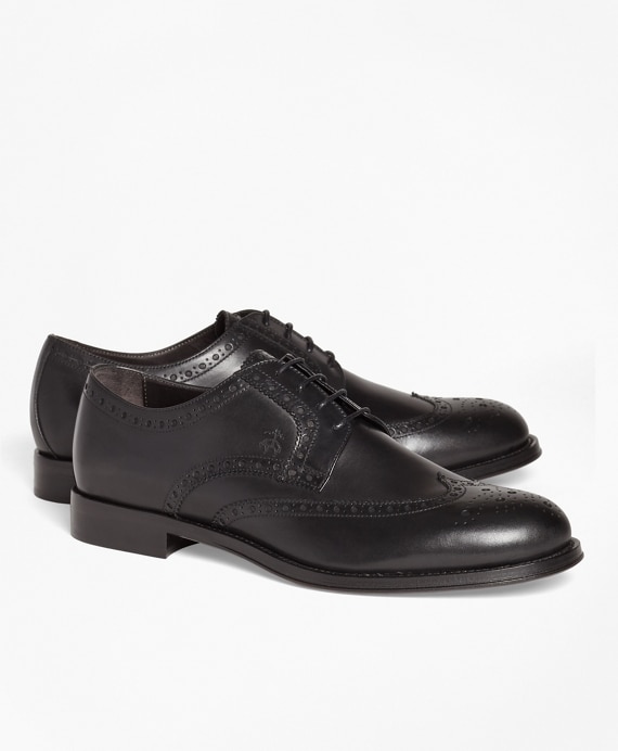 1818 Footwear Leather Wingtips - Brooks Brothers Outlet
