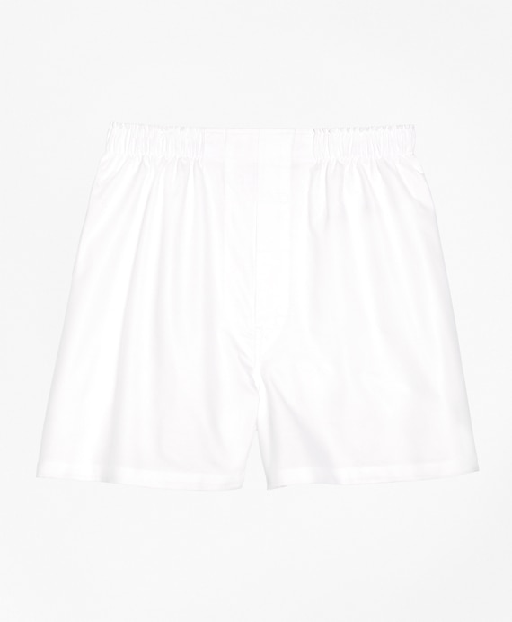 Traditional Fit Oxford Boxers - Brooks Brothers Factory Outlet