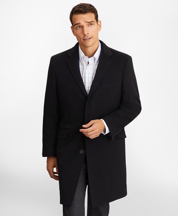 BrooksStorm&reg; Westbury Cashmere Overcoat - Brooks Brothers Factory Outlet