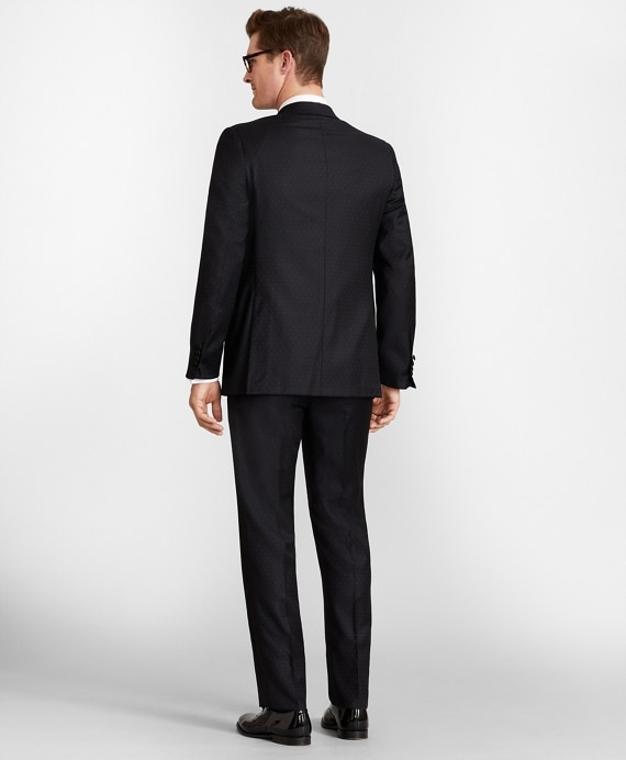 Regent Fit One-Button Dotted 1818 Tuxedo - Brooks Brothers Outlet