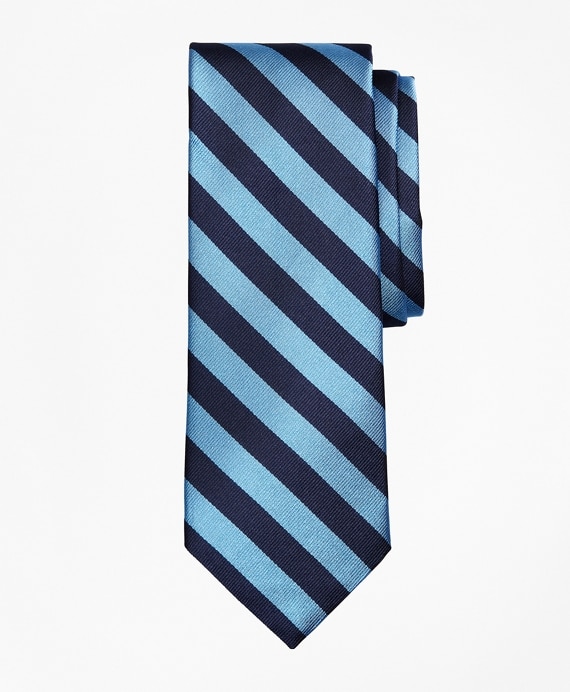 Limited Edition Archival Collection BB#4 Striped Rep with Crest Silk Tie - Brooks Brothers Outlet