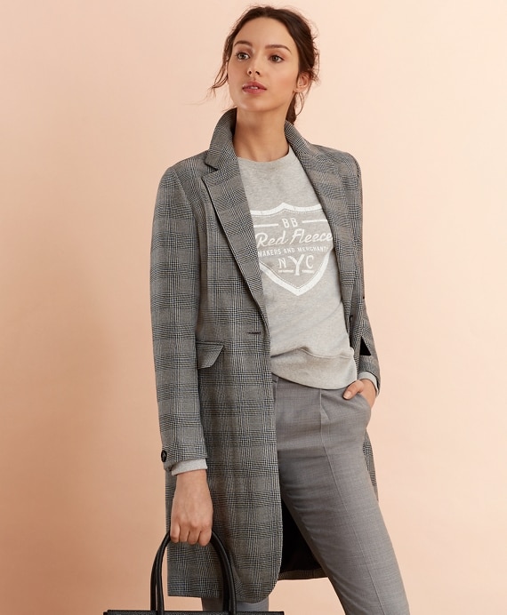 Plaid Coat - Brooks Brothers Factory Outlet