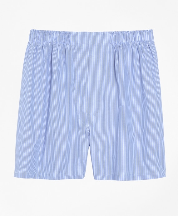 Slim Fit Pencil Stripe Boxers - Brooks Brothers Factory Outlet