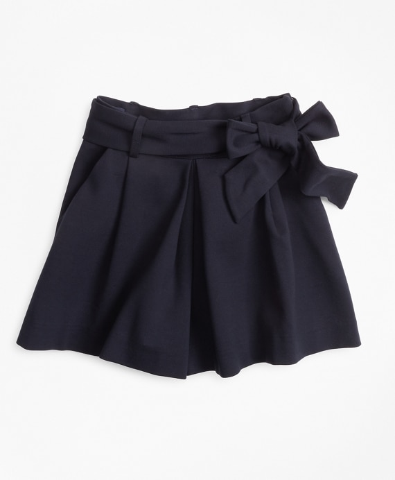 Girls Knit Ponte Skort - Brooks Brothers Factory Outlet