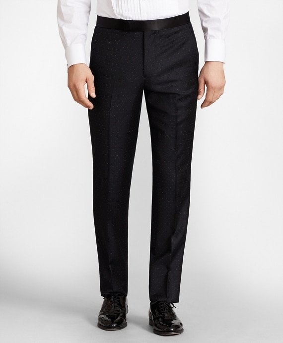 Regent Fit One-Button Dotted 1818 Tuxedo - Brooks Brothers Outlet