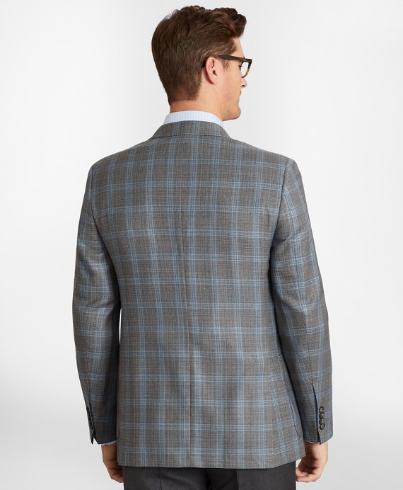 Regent Fit Three-Button Hopsack Sport Coat - Brooks Brothers Outlet