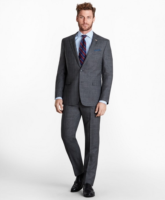 Regent Fit Glen Plaid 1818 Suit - Brooks Brothers Outlet