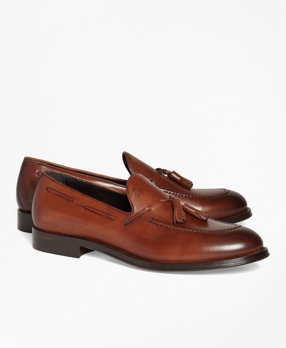 1818 Footwear Leather Tassel Loafers - Brooks Brothers Outlet