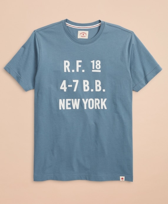 Cotton Jersey Logo T-Shirt - Brooks Brothers Outlet