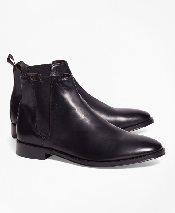 Leather Chelsea Boots - Brooks Brothers Outlet