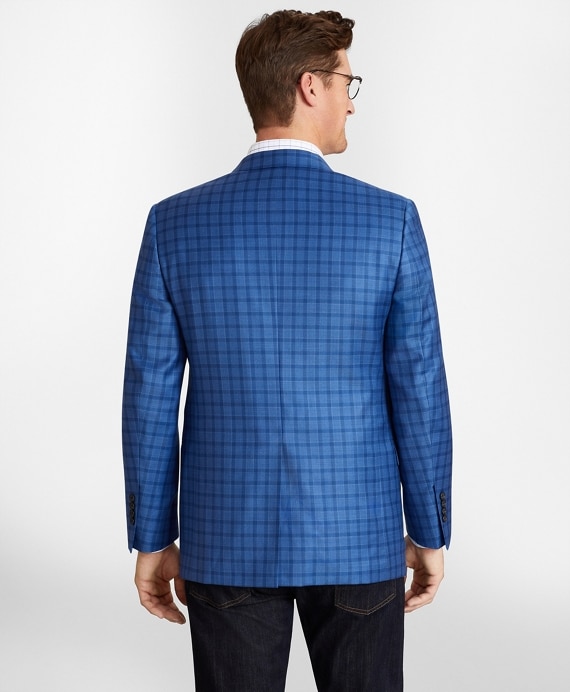 Regent Fit Plaid Sport Coat - Brooks Brothers Outlet