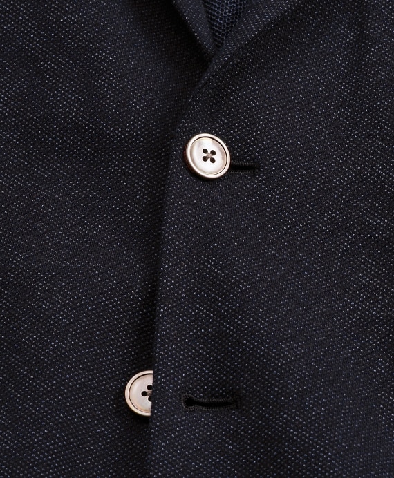 Regent Fit Two-Button Knit Blazer - Brooks Brothers Outlet