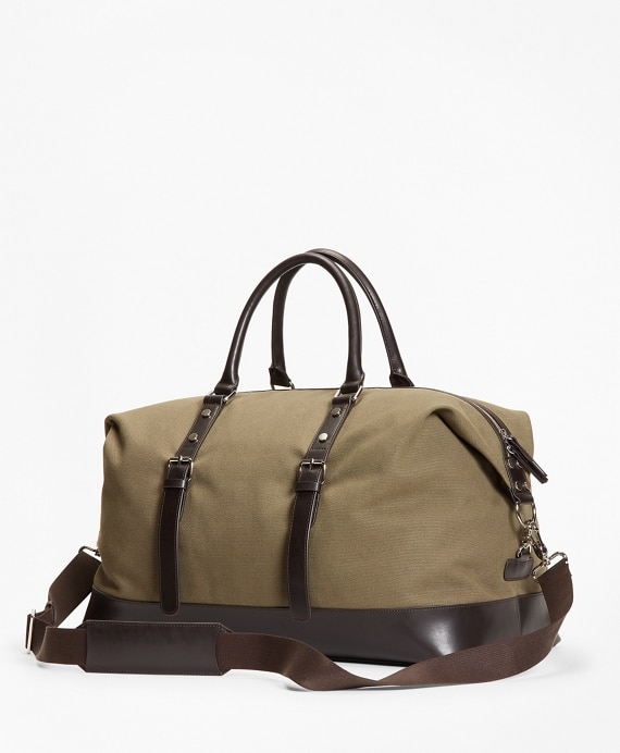 Canvas Duffle Bag - Brooks Brothers Outlet