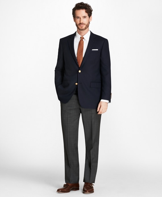 Madison Fit Doeskin Stretch Wool Blazer - Brooks Brothers Outlet