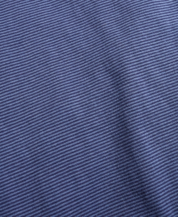 Striped Jersey Long-Sleeve Henley - Brooks Brothers Outlet