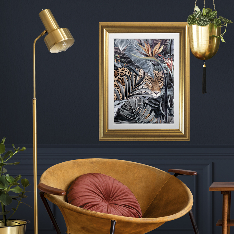 Jungle Jaguar Art Print