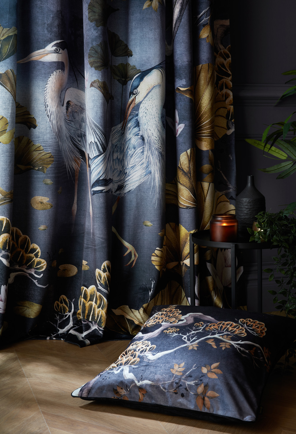 Midnight Orient Curtains
