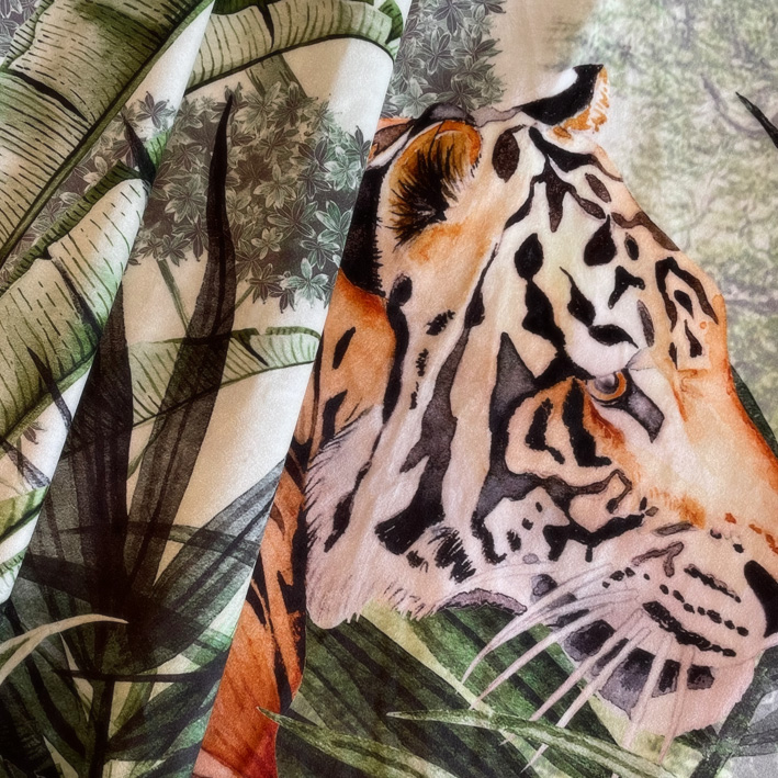 Caspian Tigress Curtains