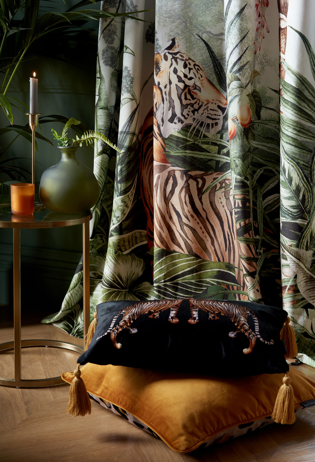 Caspian Tigress Curtains