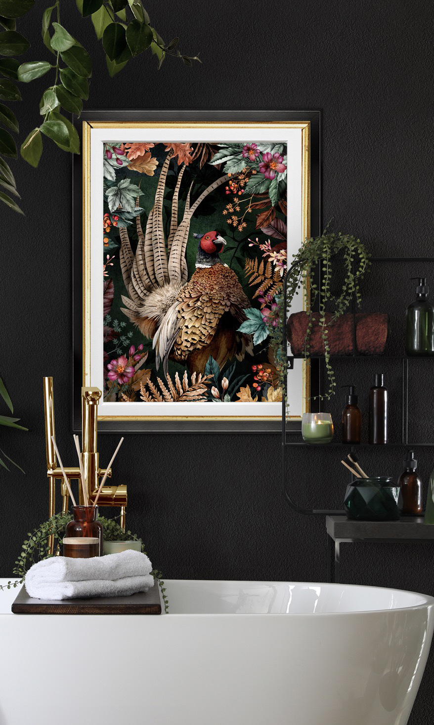 Wild Pheasant Art Print